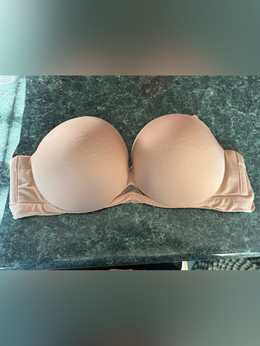 Lane Bryant Strapless Bandeau Bra in Light Nude